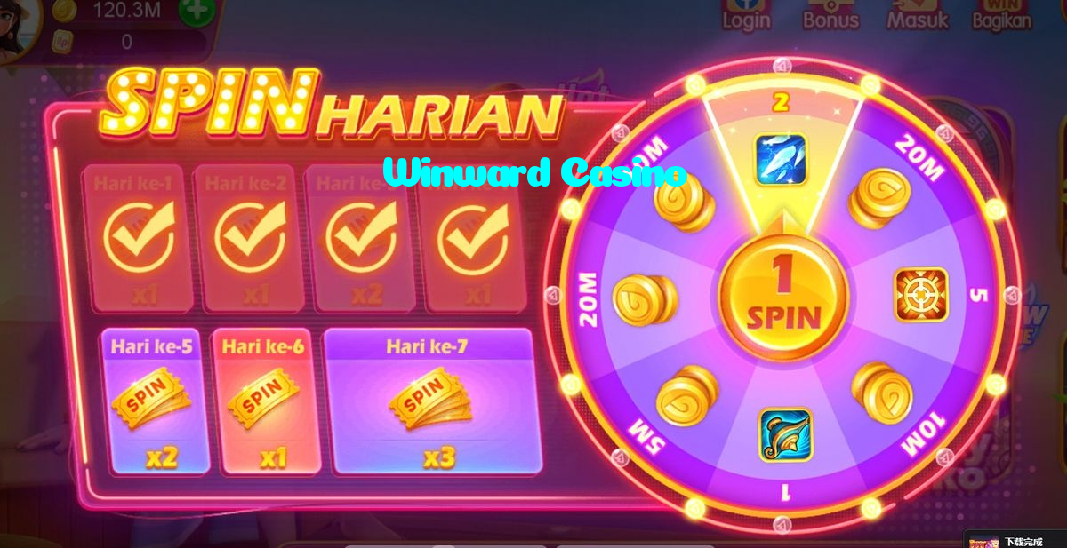 Winward Casino casino presented on mobile device in Pakistan with slots and live games